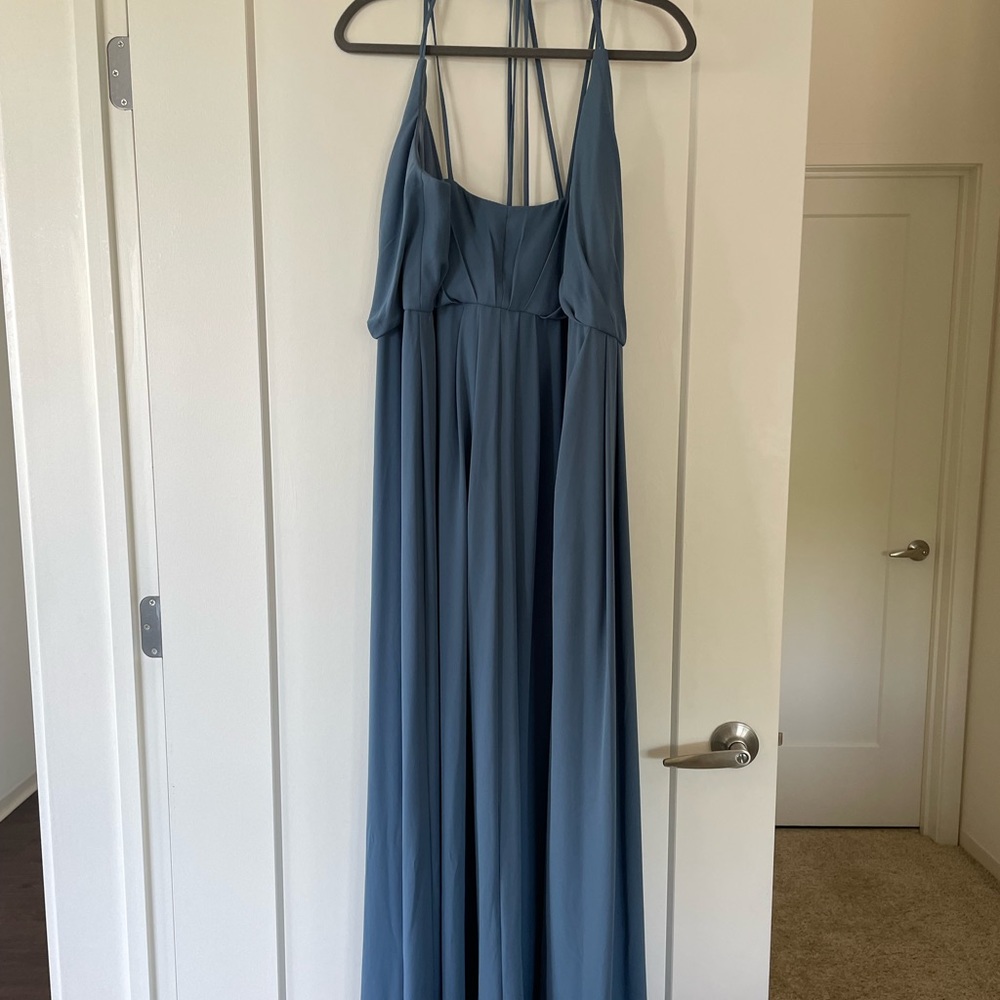 Blue Bridesmaid Dress